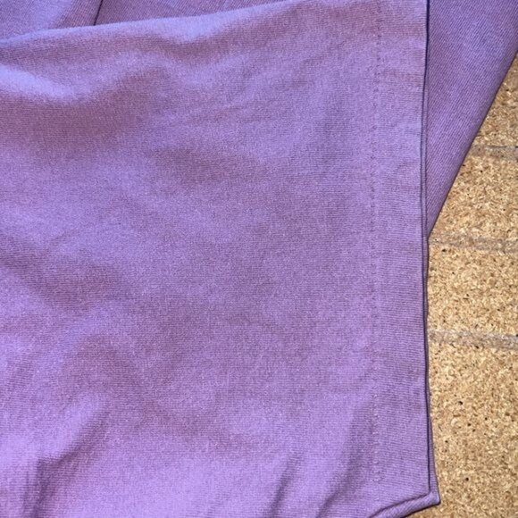 Adore Womens T-Shirt Mountain Graphic Cotton Purple Medium Casual Tee Vintage - Picture 8 of 9